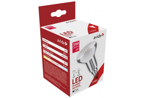LED Filament R50 4W E14 160° WW