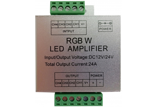 LED Strip 12-24V 288W RGB+W Amplifier