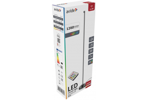Avide LED Corner Light digital RGB + W with music sensor