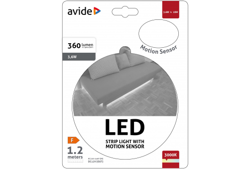 LED Strip Bed Sensor Light 3W Single