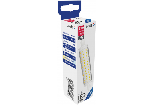 LED 10W R7S 23x118mm CW Dimmable