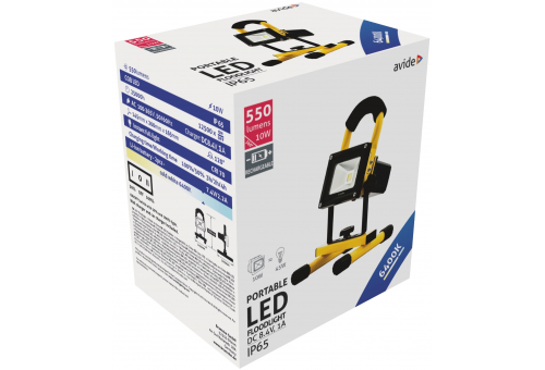 LED Flood Light Rechargeable 10W CW COB