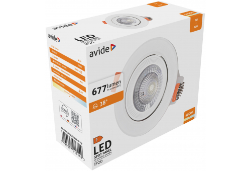 LED Downlight 38° Round 7W NW