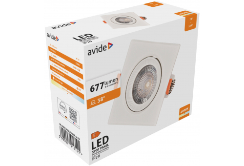 LED Downlight 38° Square 7W NW