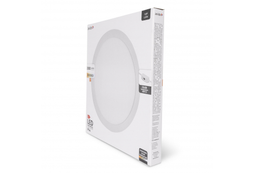Avide LED Beépíthető Kerek Mennyezeti Lámpa ALU 24W CCT IP44/IP44