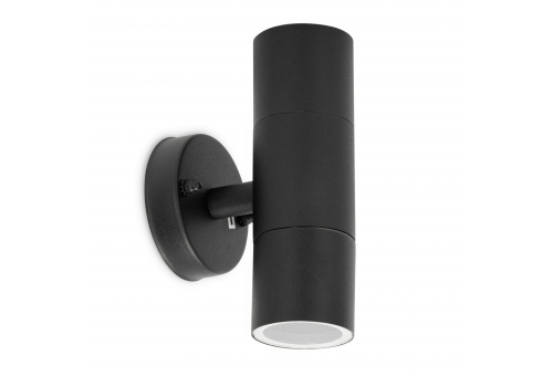 Outdoor Wall Lamp Peka 2xGU10 IP44 Black