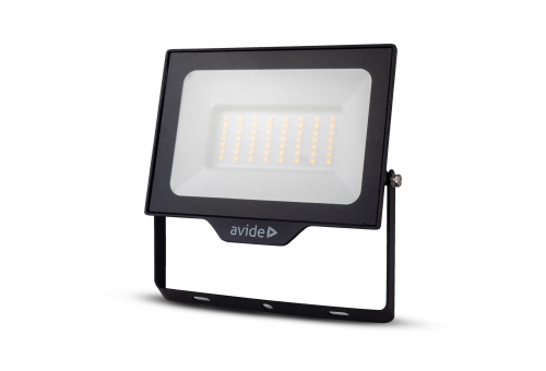 LED Frosted Flood Light Slim SMD 30W NW 4000K with Quick Connector