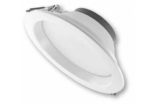 LED Downlight Round IP44 12W 1300lm WW