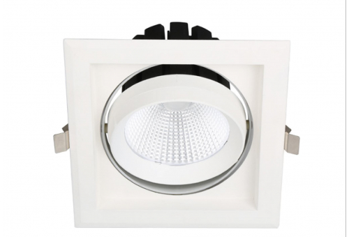 Avide LED Downlight Sein Négyzetes 1x30W IP20 2800lm 15° WW 3000K