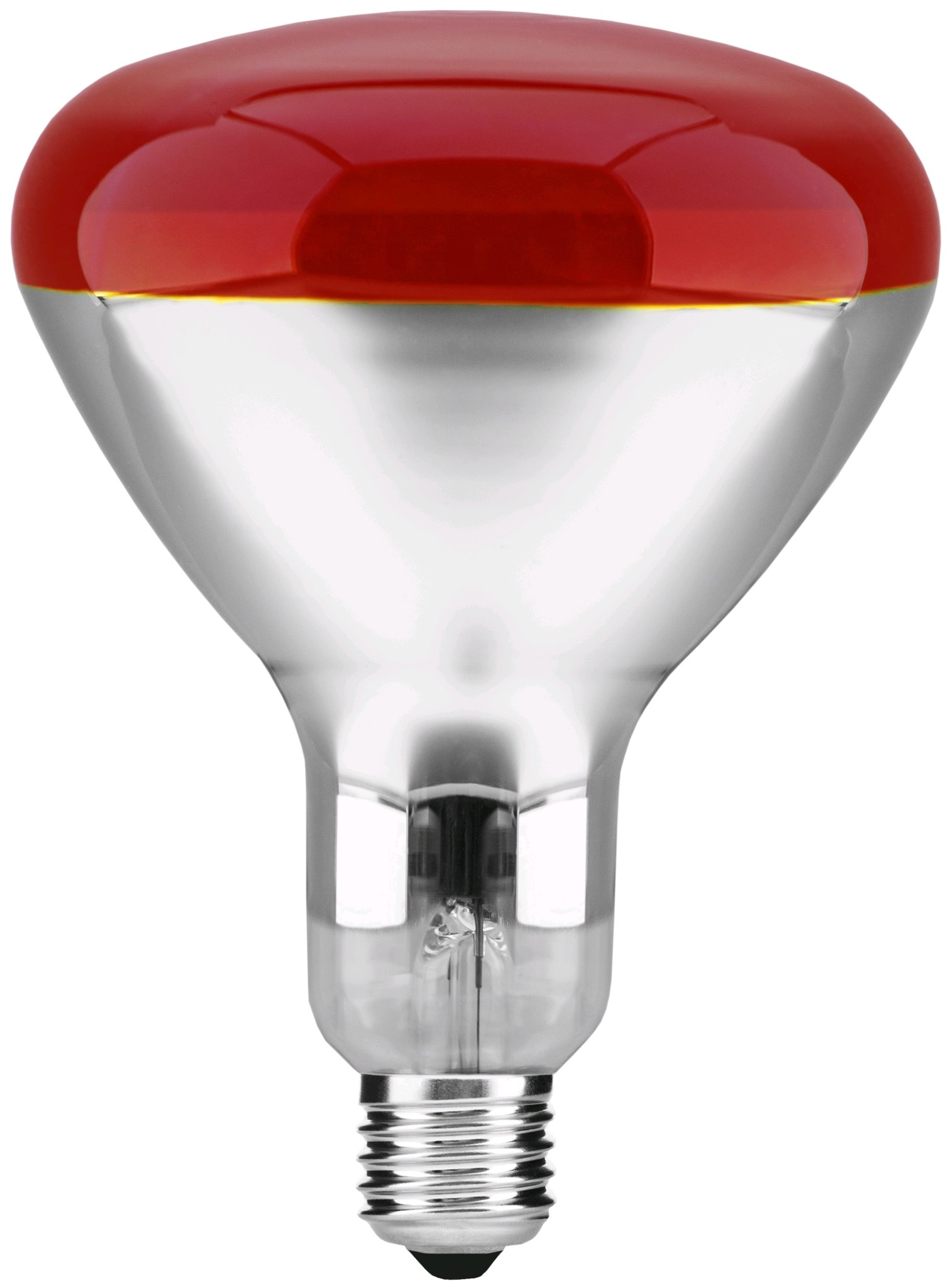 Glühbirne Infrarot E27 230V 64lm 100W 1500K Rot